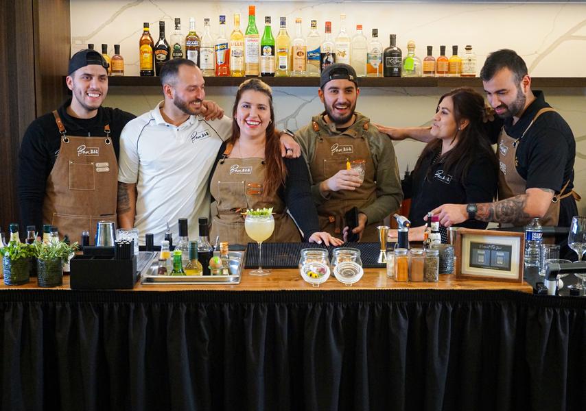 Boa Bar professional team serving guests at a corporate event in DC